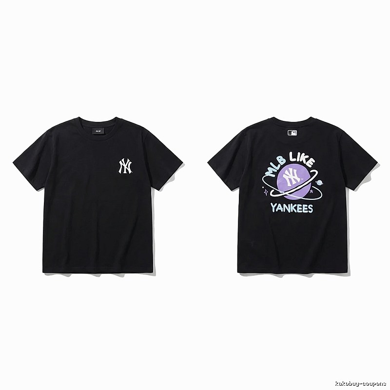 MLB Planet Style Black T-shirt