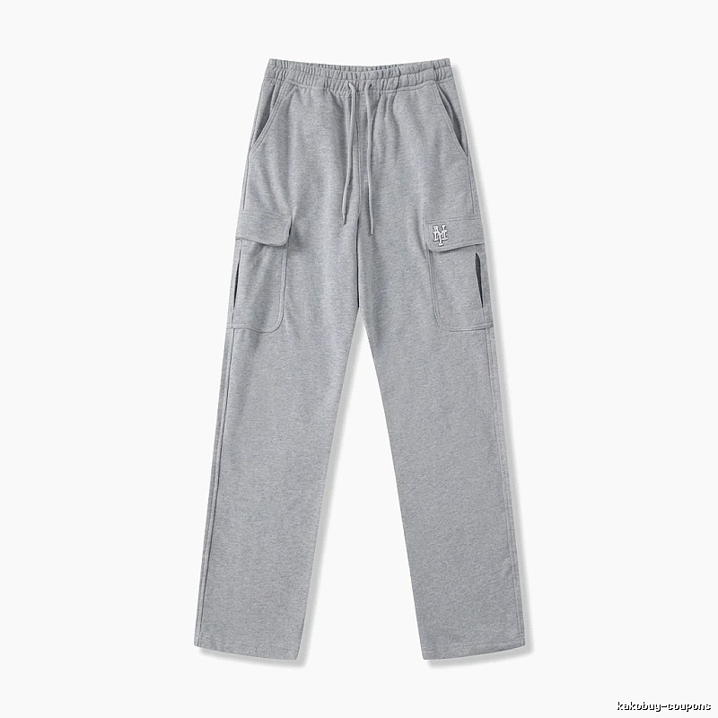 MLB utility-style grey long trousers