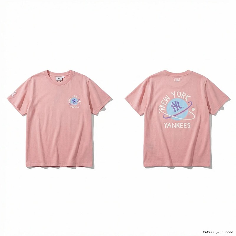 MLB Yankees pink T-shirts