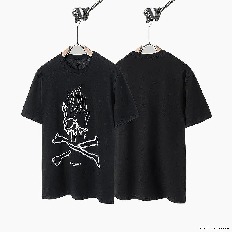 MMJ x Travis Scott Skull Street Style Black T-Shirt