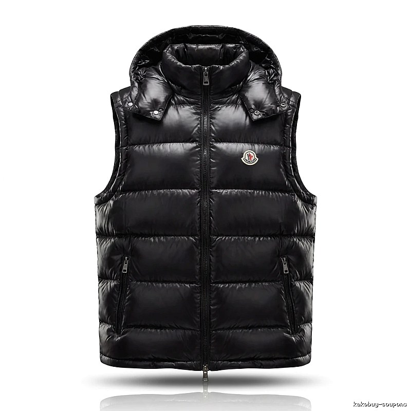 Moncler Black Trendy and Cool Down Vest