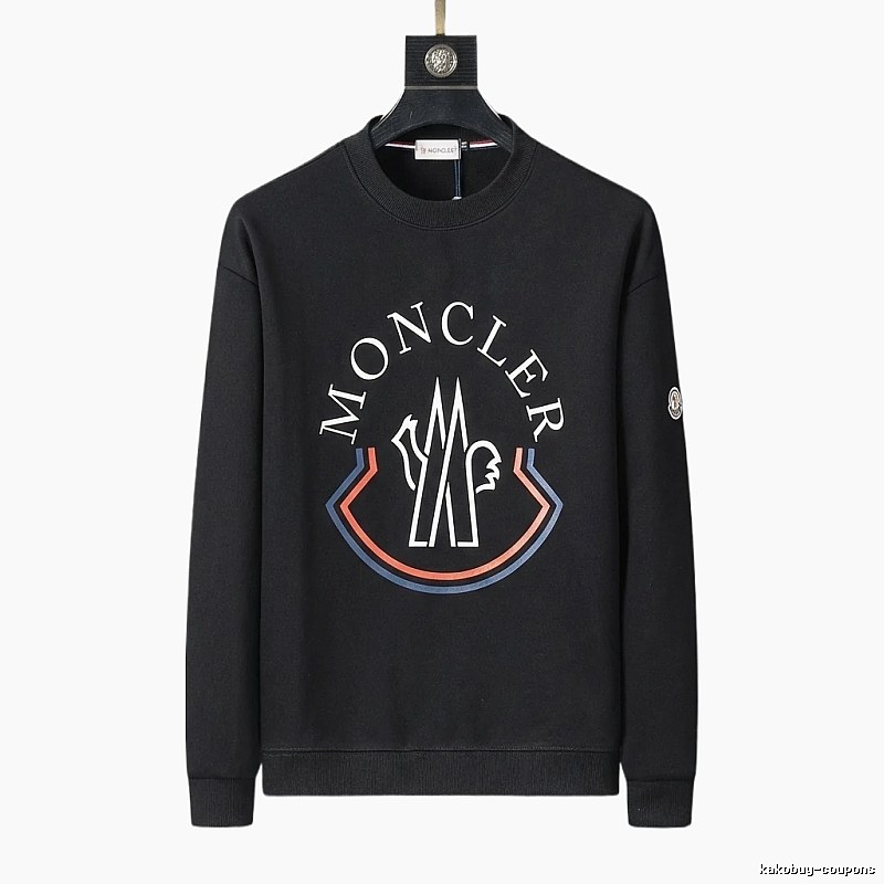 Moncler Classic and Stylish Black Sweatshirt