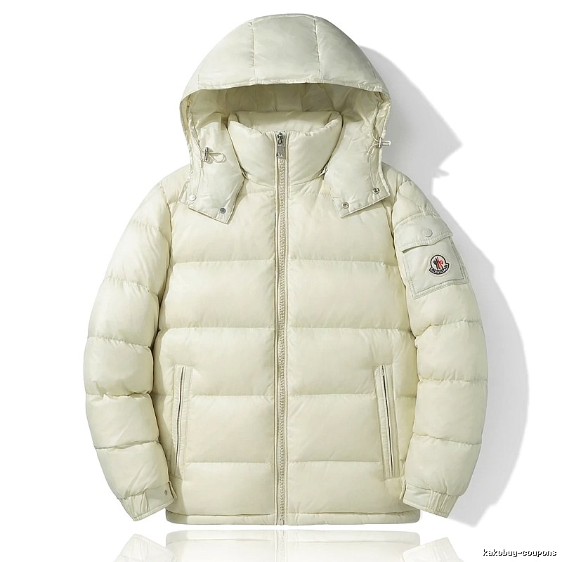 Moncler classic beige down jacket