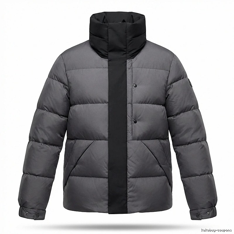 Moncler classic grey down jacket