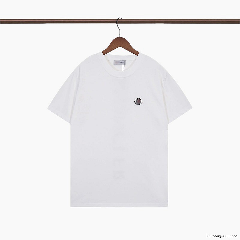 Moncler Classic Minimalist Style White Short-sleeve T-shirt