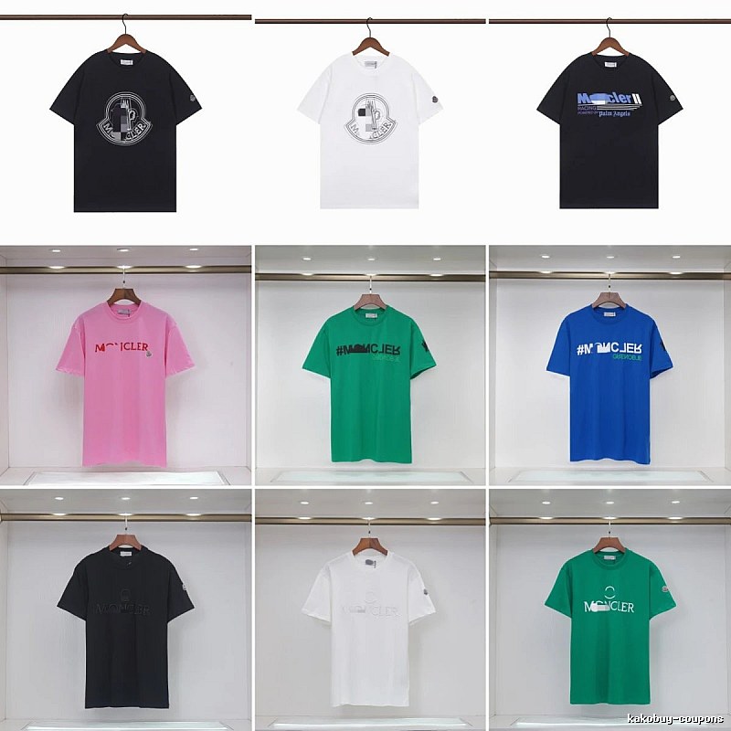 Moncler Co-branded Trendy Style Multi-color Short-sleeve T-shirt