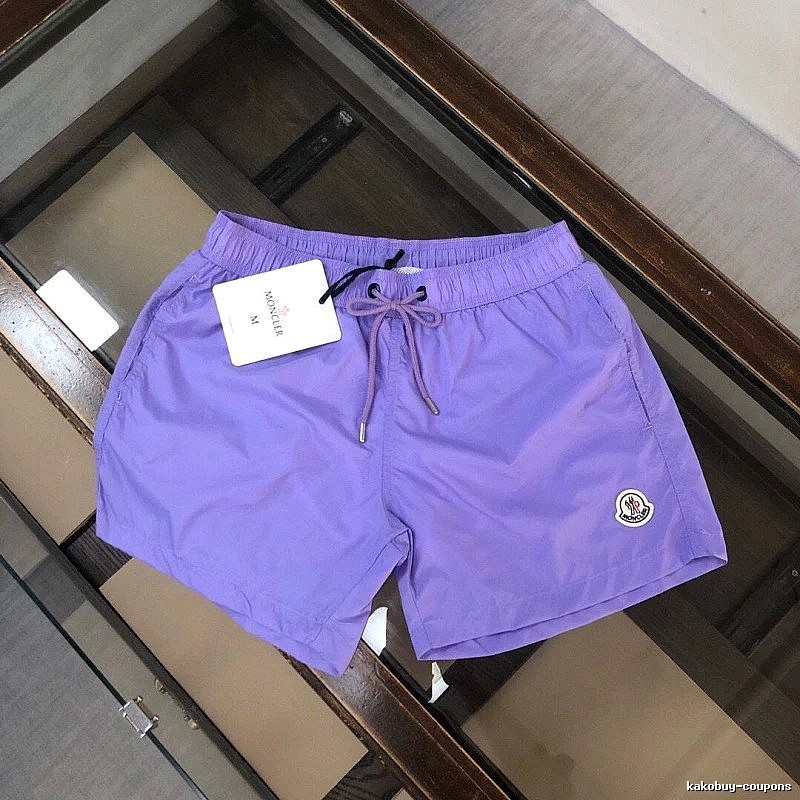 Moncler Premium Style Nylon shorts Black Drawstring Moncler for Resort Outfits