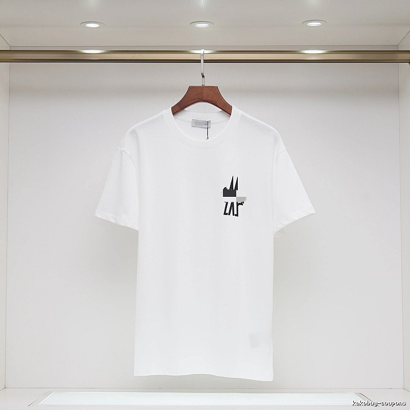 Moncler Printed Casual-style White Short-sleeve T-shirt