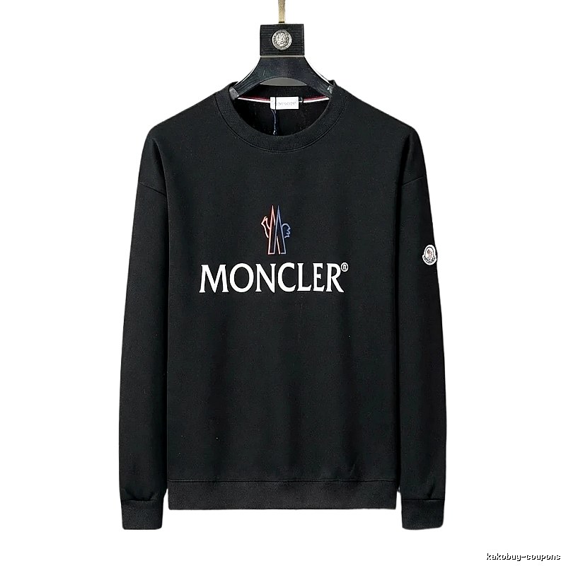 Moncler simple and fashionable black sweatshirt