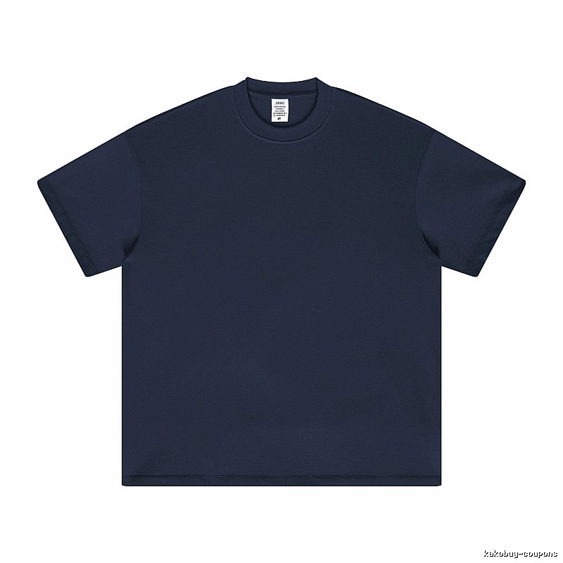 Monogram Plain white T-shirt Minimal White Short for Layered Styling