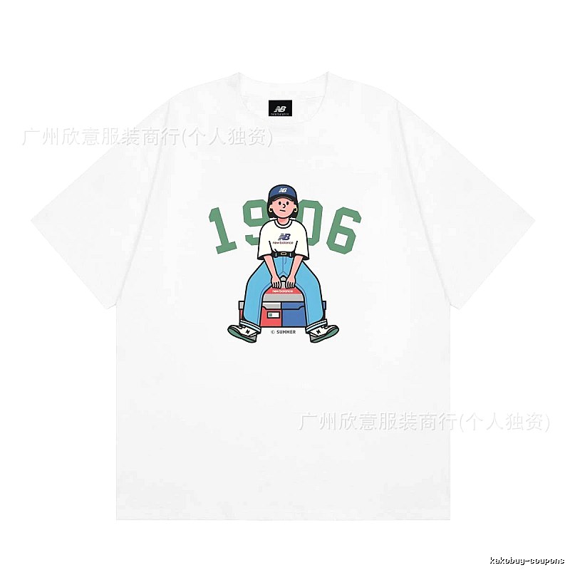 New Balance 1906 Retro-style White Short-sleeve T-shirt