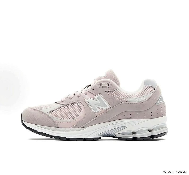 New Balance 2002R retro-style pink shoes