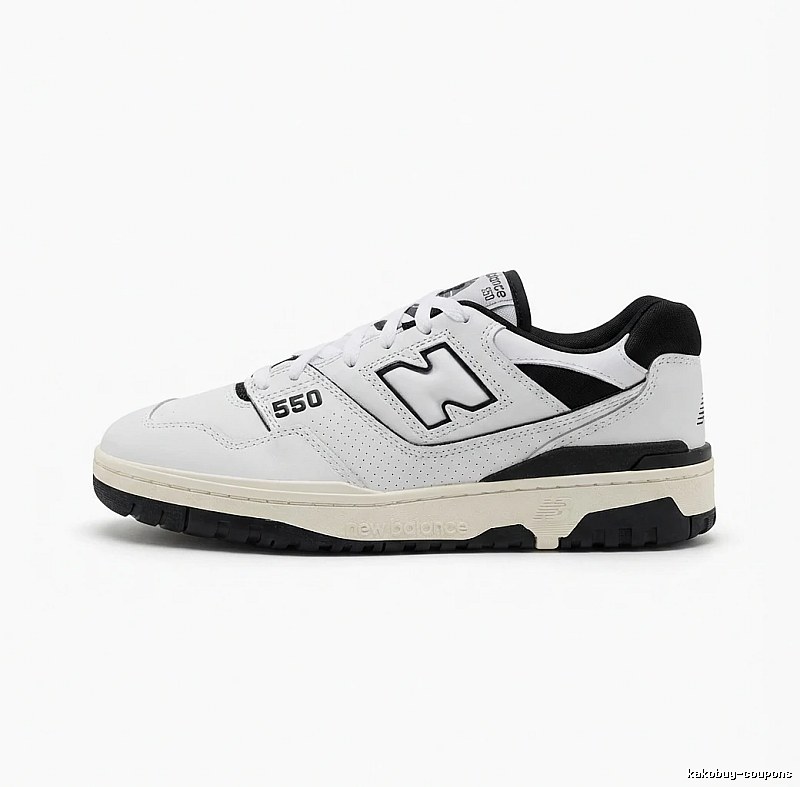 New Balance 550 Retro Style White Shoes