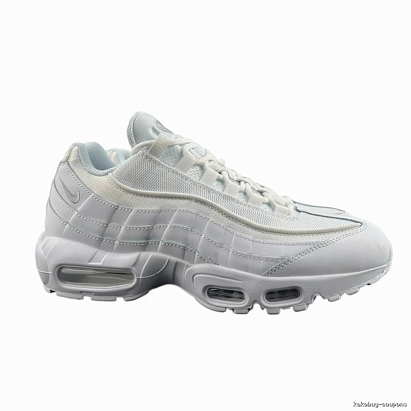 Nike Air Max 95 simple white sports shoes