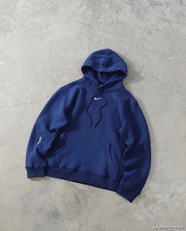 Nike Classic Pullover hoodie Blue Fleece A for Daily Styling