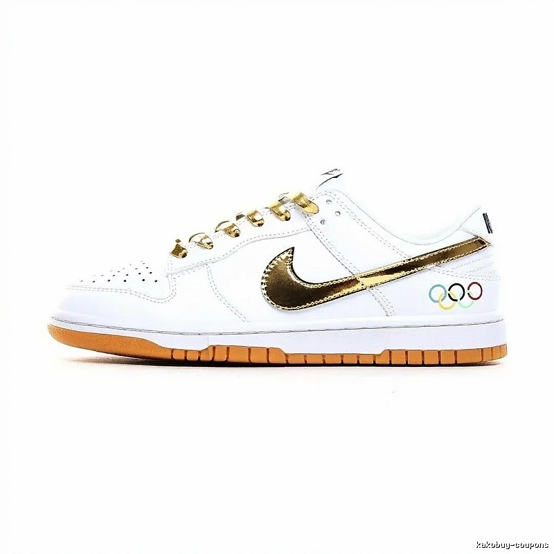 Nike Dunk Olympic Style White Shoes