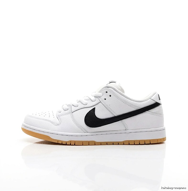 Nike Dunk simple black and white sports shoes