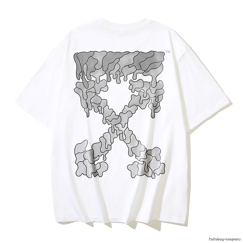 Off-White Gradient Style White T-shirt