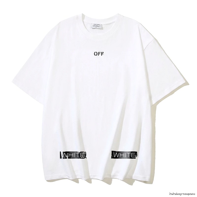 Off-White simple style white T-shirt