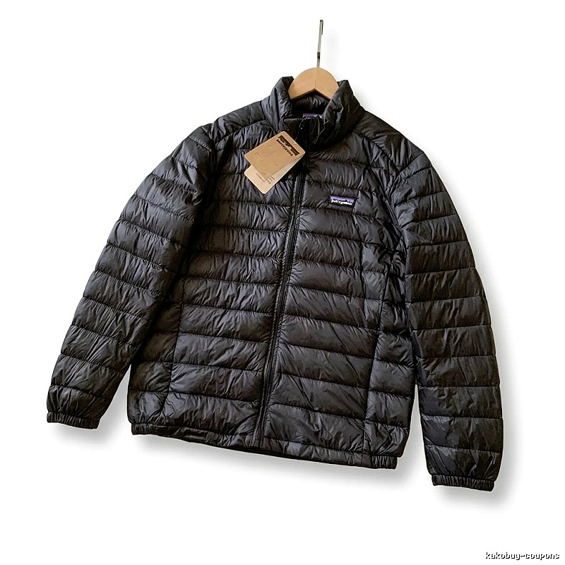 Patagonia lightweight and warm black down jacket