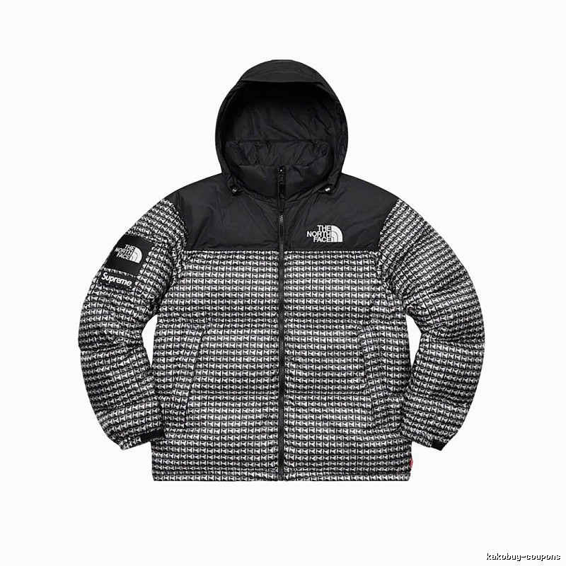 Pattern Logo The North Face Puffer Jacket for Photo Ready Looks