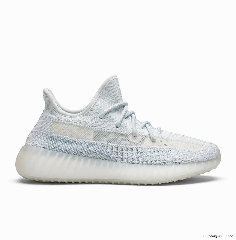 Pure White Yeezy 350 Trendy Sneakers