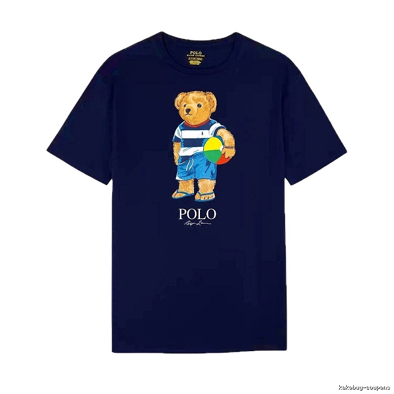 Ralph Lauren Bear Trend Brand Sapphire Blue T-shirt