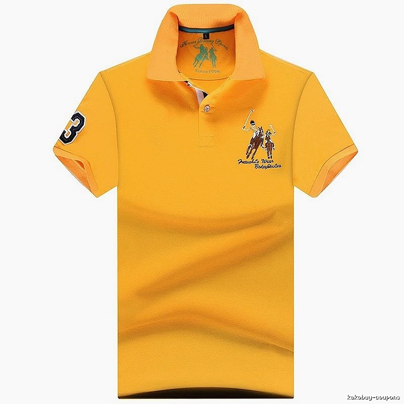 Ralph Lauren Classic Yellow polo shirt Bright Yellow Polo with Travel-Friendly Style