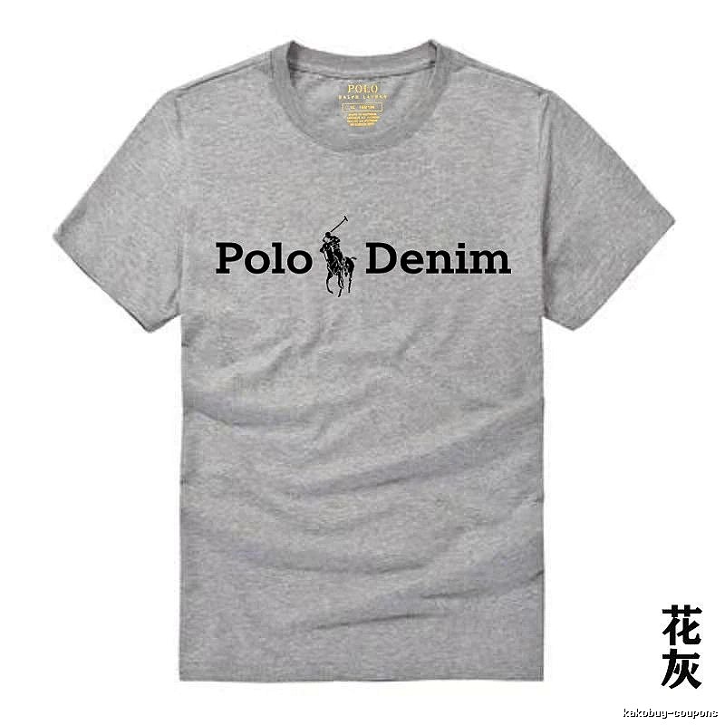 Ralph Lauren Denim Series Grey Flecked T-shirt