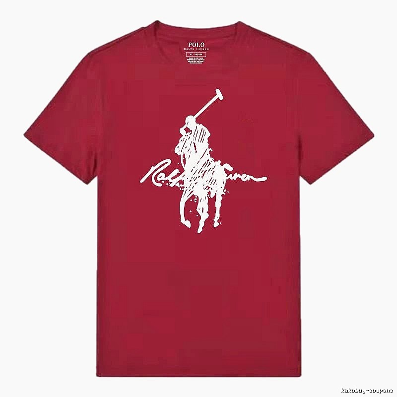 Ralph Lauren Polo maroon T-shirt