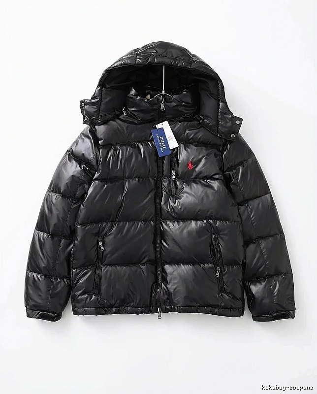 Ralph Lauren Polo series black down jacket