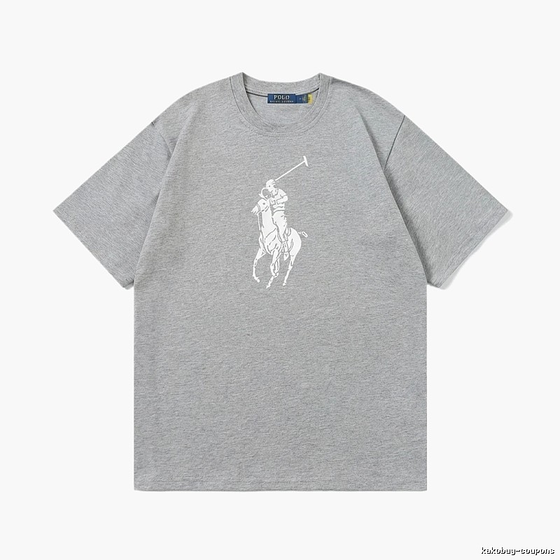 Ralph Lauren Polo-style grey T-shirt