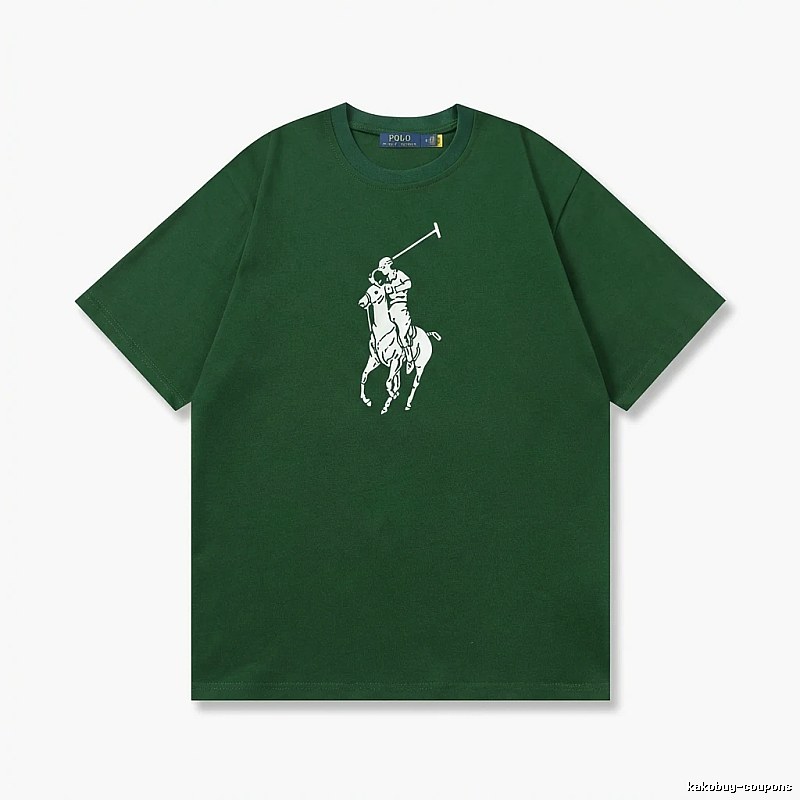 Ralph Lauren Polo vintage-style dark green T-shirt