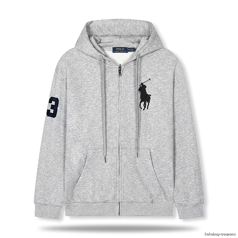 Ralph Lauren sporty grey hoodie