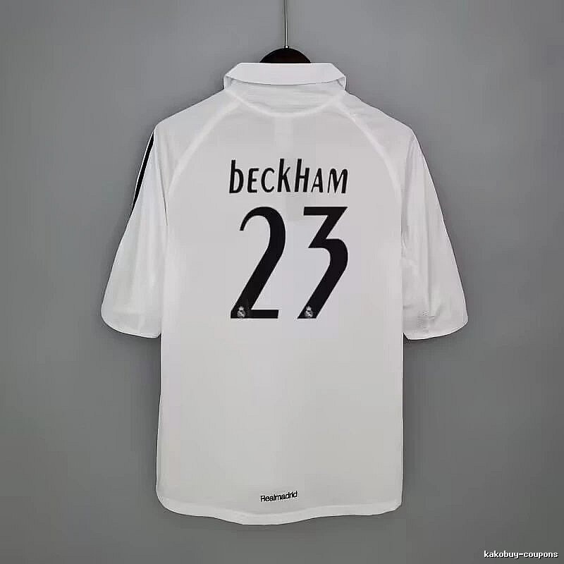 Real Madrid Statement Retro Teka soccer jersey White Retro Football for Outdoor Plans