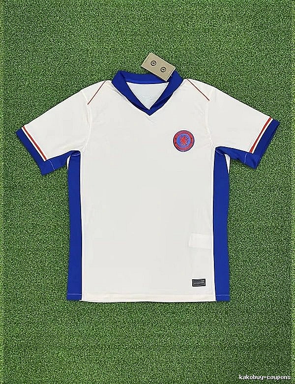 Real Madrid Summer Home soccer jersey White Real Madrid with Bold Graphic