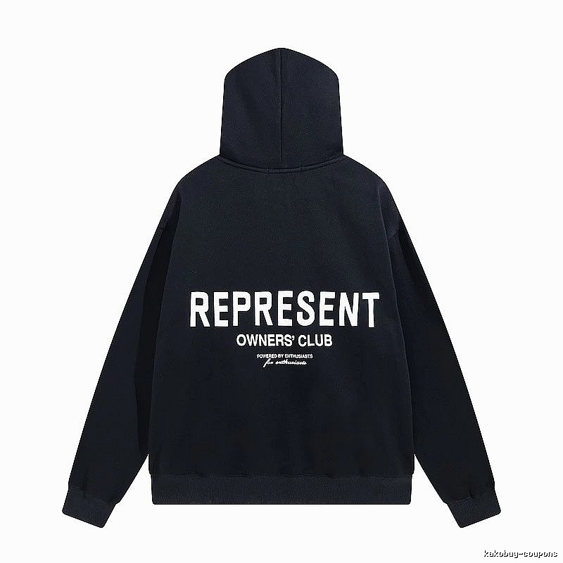 Represent Classic Owners Club hoodie Navy Large Represent for Daily Styling