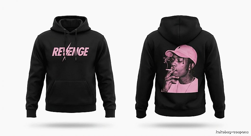 Revenge Dark Style Black Hoodie