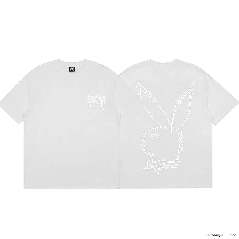 Revenge White Skull Graphic T-Shirt Logo Detail