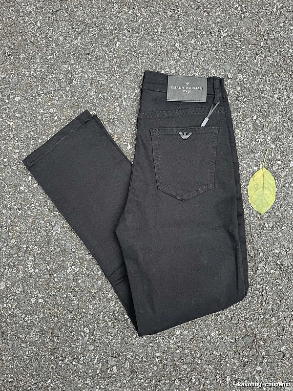 Slim Jeans with eagle pocket emblem and dark tonal wash - Emporio Armani Weekend Edit