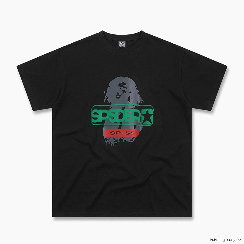 Sp5der Dark Cool Trend Short Sleeve