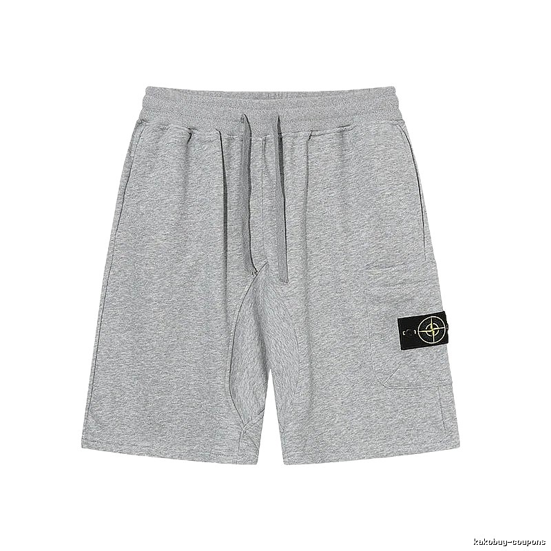 Stone Island Classic Collection Casual Style Grey Shorts