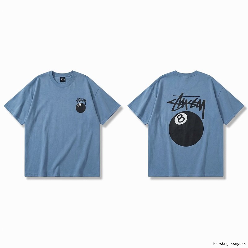 Stussy 8-ball blue T-shirt