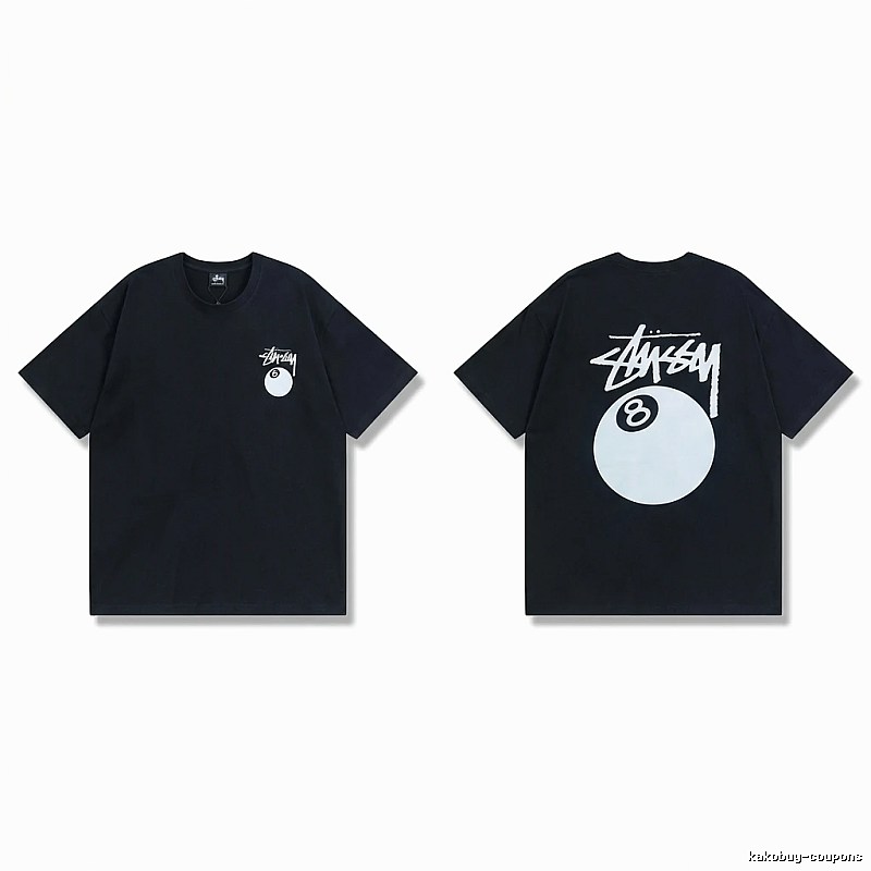 Stussy 8-Ball Series Black T-shirt
