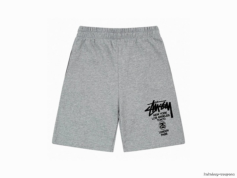 Stussy classic casual gray shorts