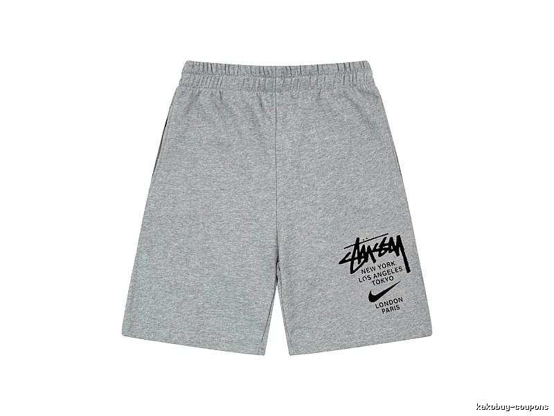 Stussy Co-branded Sporty Grey Shorts