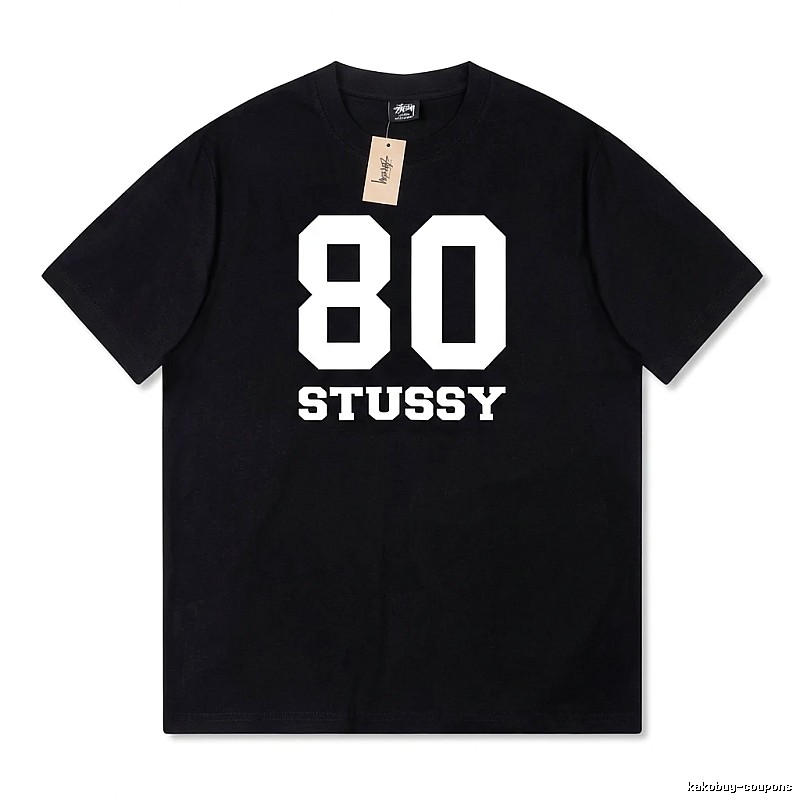 Stussy digital style black T-shirt