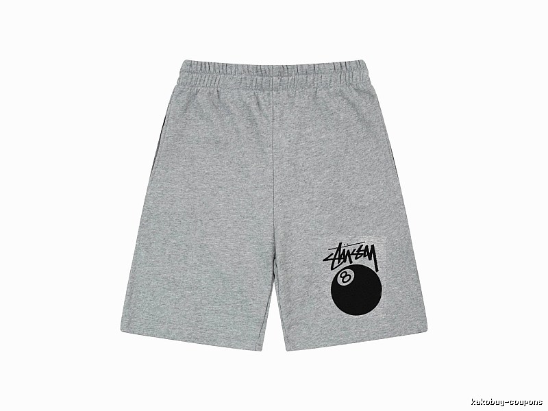 Stussy No. 8 Ball Grey Shorts