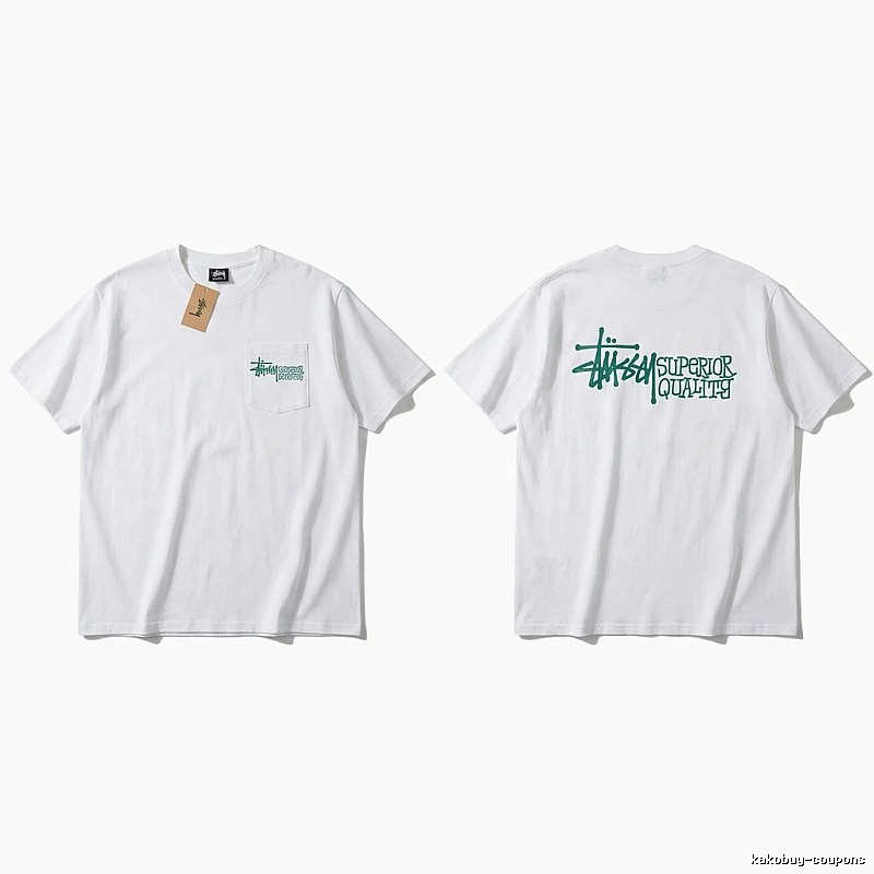Stussy simple white T-shirt
