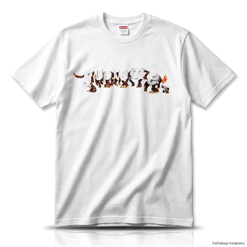 Supreme Animal Print White T-shirt
